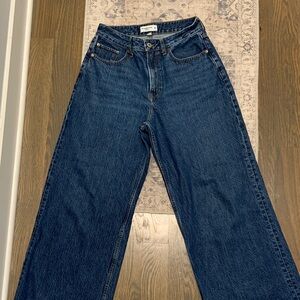 Abercrombie & Fitch Curve Love Wide Leg Jeans